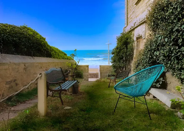 Magnifique Avec Terrasse, Parking Et Vue Sur L'ocean Pour 6 Lägenhet *